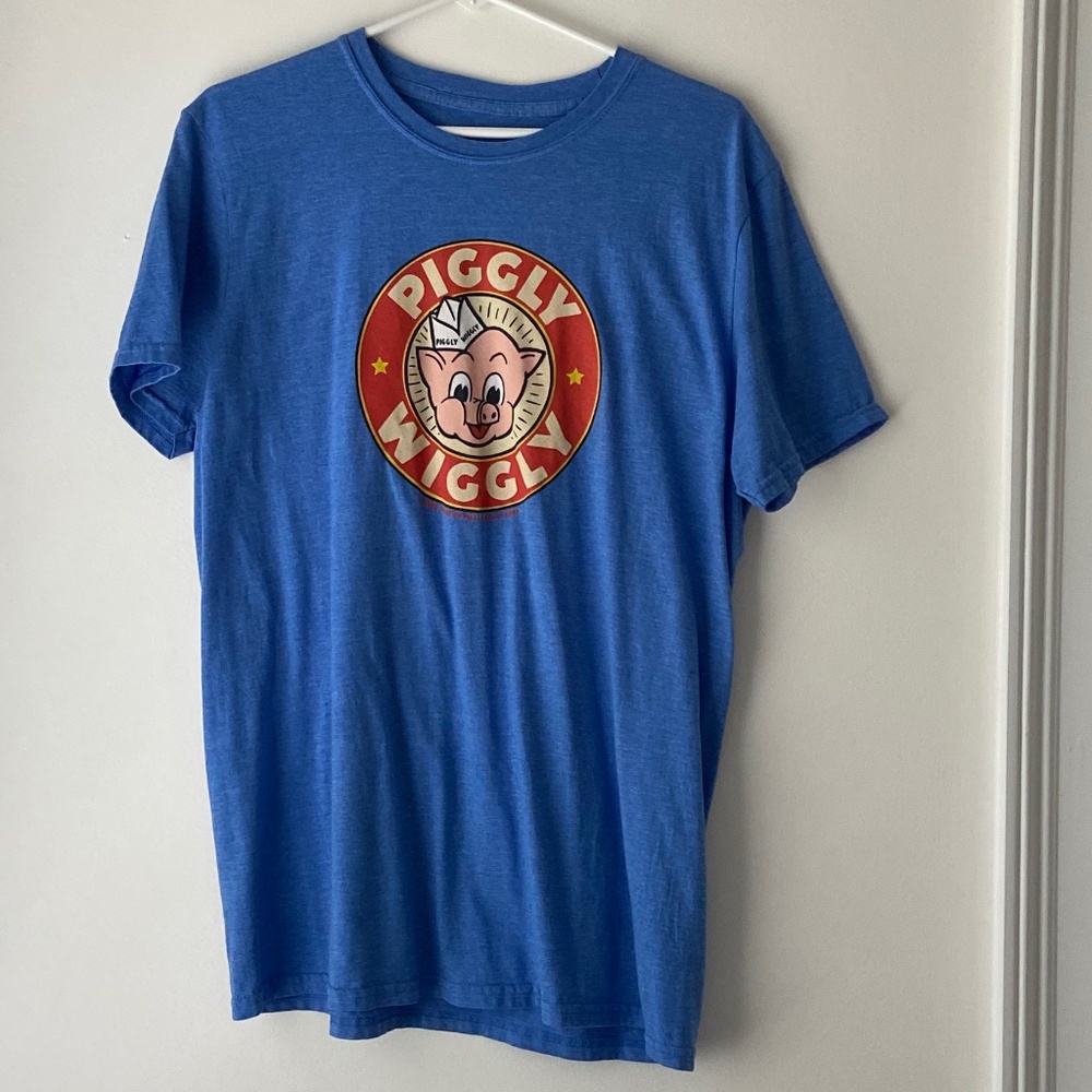 Blue Piggly Wiggly T Shirt
